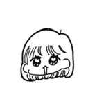 使いづらいスタンプ(かわいい女の子編)（個別スタンプ：3）