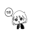 使いづらいスタンプ(かわいい女の子編)（個別スタンプ：21）