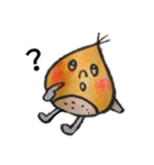 ほっこり栗スタンプ（個別スタンプ：3）