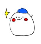 毎日ベレー帽eggくん（個別スタンプ：1）