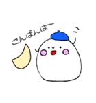 毎日ベレー帽eggくん（個別スタンプ：6）