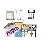 うさ恵さんの日常（個別スタンプ：3）