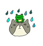 ちょっと目つきのワルい猫たち（個別スタンプ：25）