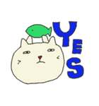 ちょっと目つきのワルい猫たち（個別スタンプ：35）