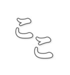 勢いのある文字（個別スタンプ：4）