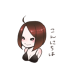 グラビアドラマー大崎由希（個別スタンプ：3）
