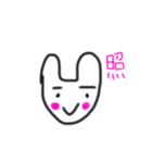 うさぎの挨拶と感情（個別スタンプ：8）