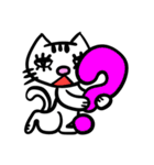 【モラモラ】不機嫌なネコのスタンプ1（個別スタンプ：15）