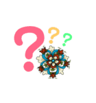 大人のフラワースタンプ（個別スタンプ：23）