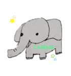 my画伯の動物シリーズ1（個別スタンプ：6）