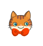 かわいい猫チャンボ❶  (絵文字)（個別スタンプ：2）