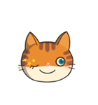 かわいい猫チャンボ❶  (絵文字)（個別スタンプ：8）