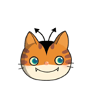 かわいい猫チャンボ❶  (絵文字)（個別スタンプ：18）
