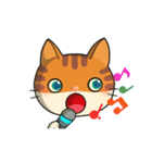 かわいい猫チャンボ❶  (絵文字)（個別スタンプ：19）