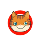 かわいい猫チャンボ❶  (絵文字)（個別スタンプ：31）