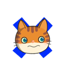 かわいい猫チャンボ❶  (絵文字)（個別スタンプ：32）