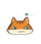かわいい猫チャンボ❶  (絵文字)（個別スタンプ：34）