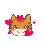 かわいい猫チャンボ❶  (絵文字)（個別スタンプ：35）