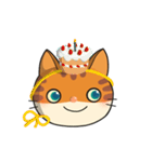かわいい猫チャンボ❶  (絵文字)（個別スタンプ：36）