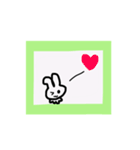 ゆるいうさうさくん（個別スタンプ：7）