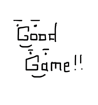 「ゲームに際して、必要な顔や言葉」（個別スタンプ：13）