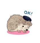 ハリネズミのカイとレイ part2（個別スタンプ：5）