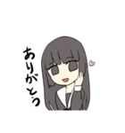 名古屋襟セーラー服スタンプ（個別スタンプ：12）