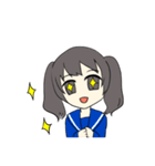 名古屋襟セーラー服スタンプ（個別スタンプ：36）