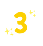 数字1～24（個別スタンプ：3）