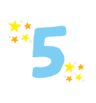 数字1～24（個別スタンプ：5）