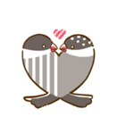 ことり（すずめぶんちょうキンカチョウ）（個別スタンプ：1）