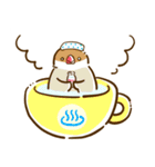 ことり（すずめぶんちょうキンカチョウ）（個別スタンプ：8）