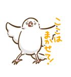 ことり（すずめぶんちょうキンカチョウ）（個別スタンプ：15）