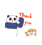 裏ハイパー動物スタンプ（個別スタンプ：4）