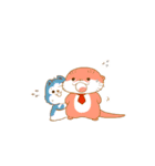 裏ハイパー動物スタンプ（個別スタンプ：18）