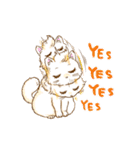 裏ハイパー動物スタンプ（個別スタンプ：24）