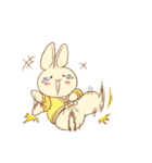 裏ハイパー動物スタンプ（個別スタンプ：34）