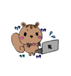 りすちゃんの毎日✰︎すたんぷ（個別スタンプ：12）