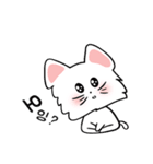 可愛い猫/(korea text version1)（個別スタンプ：1）