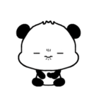 無言で察して欲しいパンダ（個別スタンプ：19）