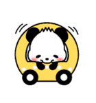 無言で察して欲しいパンダ（個別スタンプ：40）
