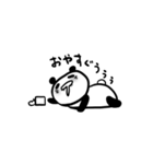 しゃちくぱんだくん（個別スタンプ：8）