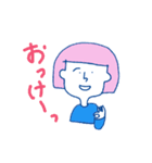 ナーとヌーのゆるHappy スタンプ（個別スタンプ：13）