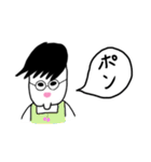 まず一言。（個別スタンプ：40）