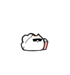 白いウミウシ（個別スタンプ：14）