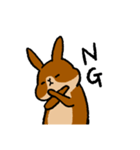 うさぎのまろさん（個別スタンプ：10）