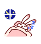 しろうさぎ①★テキスト無し（個別スタンプ：18）