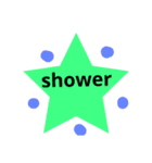 showertime2スター（個別スタンプ：14）