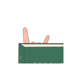 左手キツネ（個別スタンプ：30）