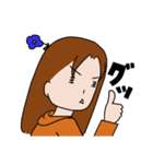 のり子スタンプ3（個別スタンプ：4）